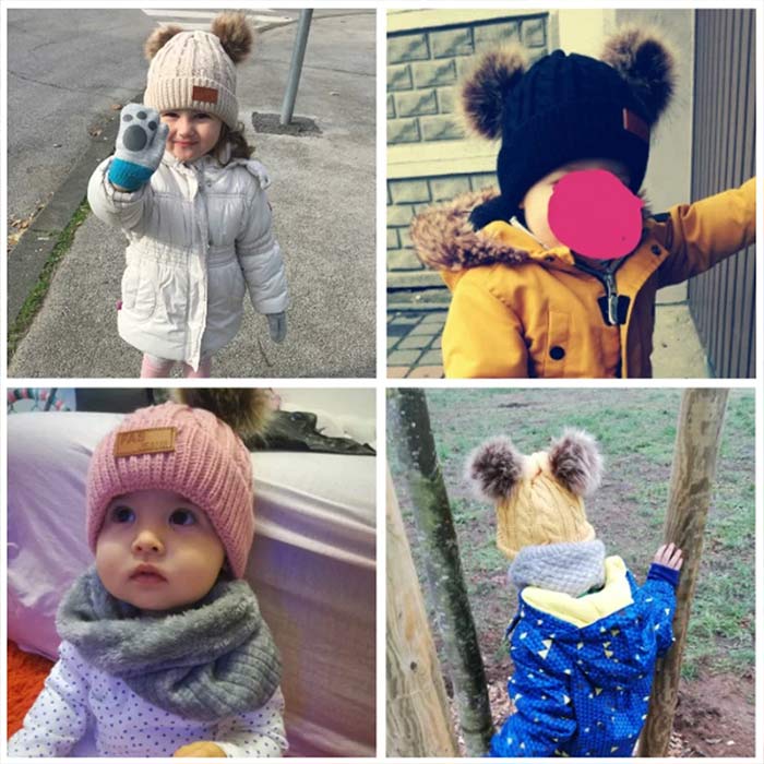 PomBeanie, berretto invernale per bambini - Image 3