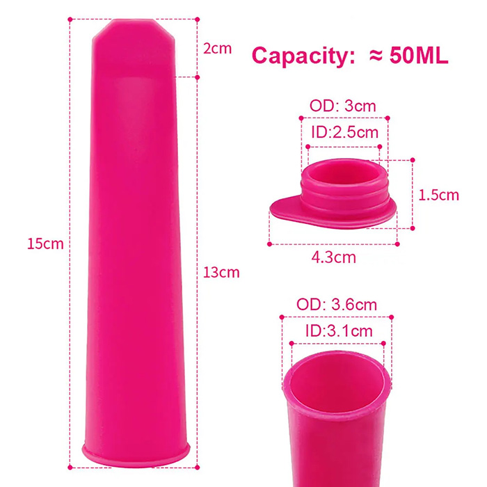 Popsy, stampo in silicone per gelato (6 pezzi) - Image 2