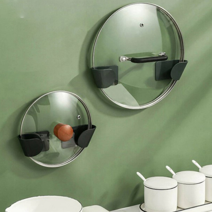PotSpot, un set di supporti per una cucina ordinata e trasparente (per 4 coperchi) - Image 4