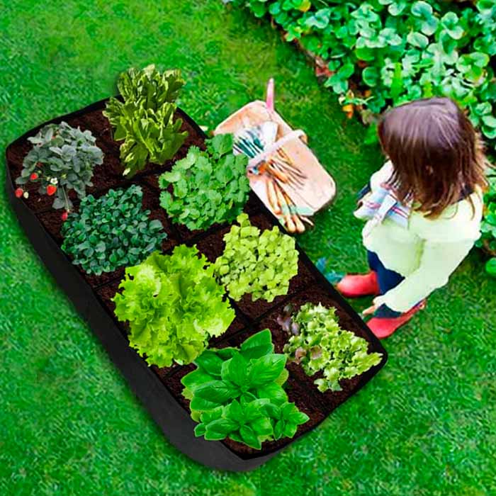 Il letto da giardino portatile è fatto di materiale morbido, sottile e traspirante!