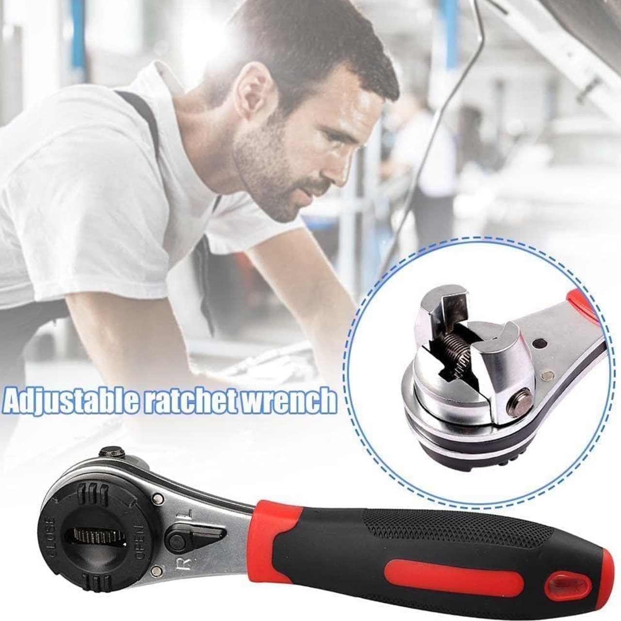 Ratchet, chiave a cricchetto regolabile - Image 5