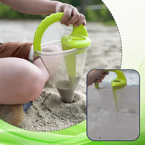 Cono di sabbia per bambini