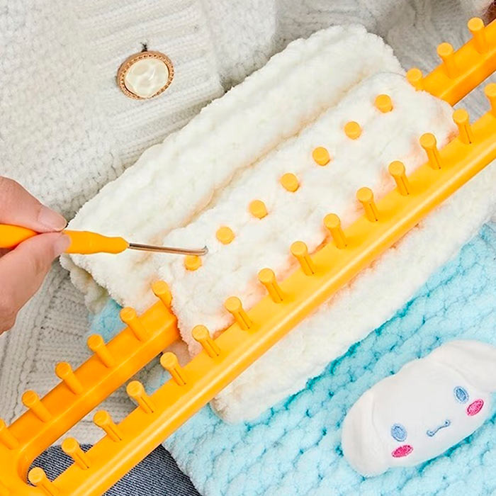 Crea la tua sciarpa, fascia, coperta, calzini...