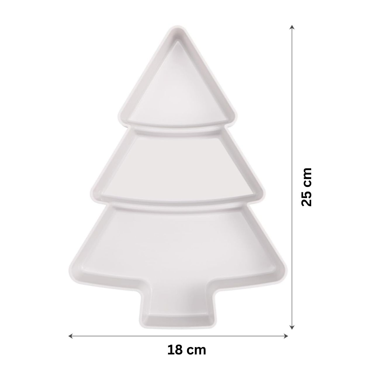 ServingTray, vassoio da portata natalizio a forma di albero di Natale - Image 2
