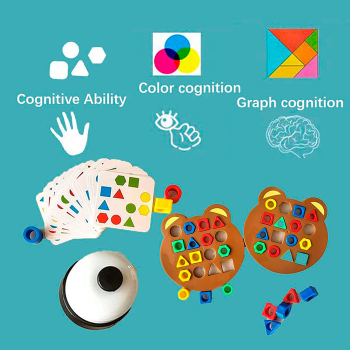 ShapeMatchingGame, un gioco da tavolo per bambini in cui imparano a conoscere forme e colori - Image 4