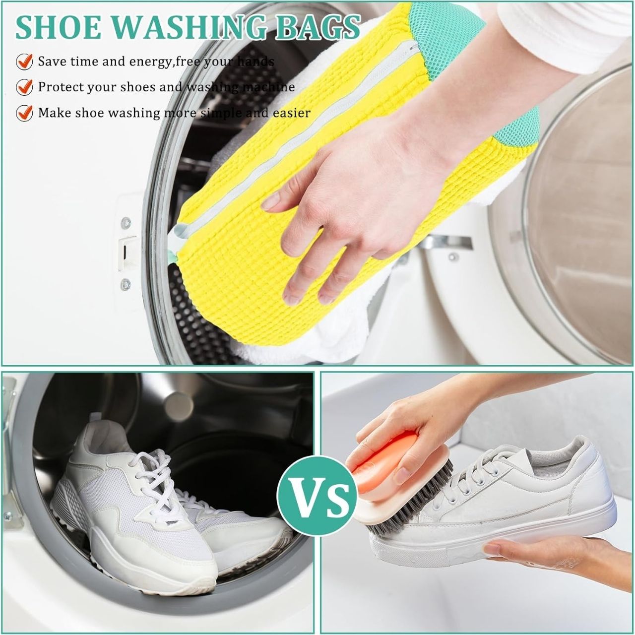 ShoeWash, una borsa lavabile per la pulizia delle scarpe - Image 5