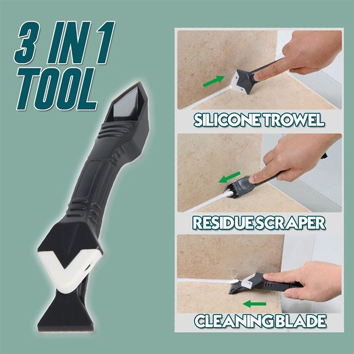 SiliconRemover, strumento 5 in 1 per applicare, levigare e rimuovere il silicone - Image 7