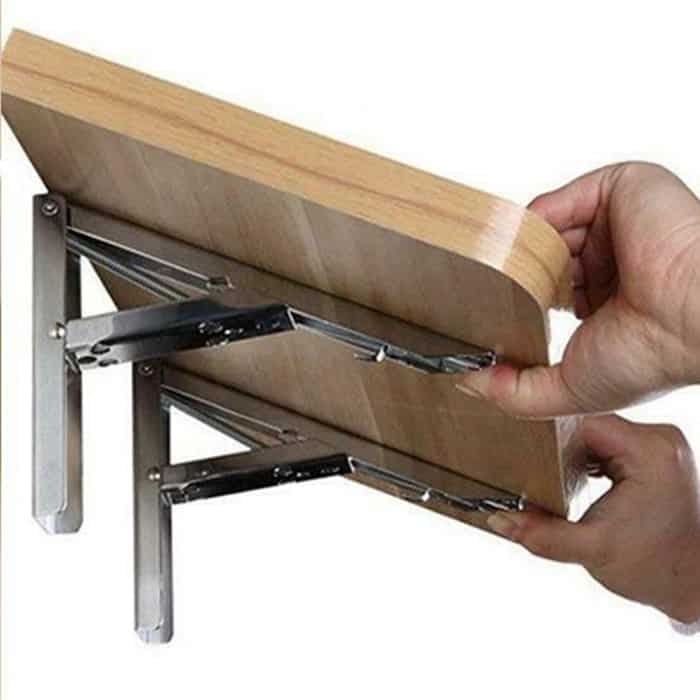 SimpleBracket, staffa pieghevole per mensole e mobili (2 pezzi) - Image 5