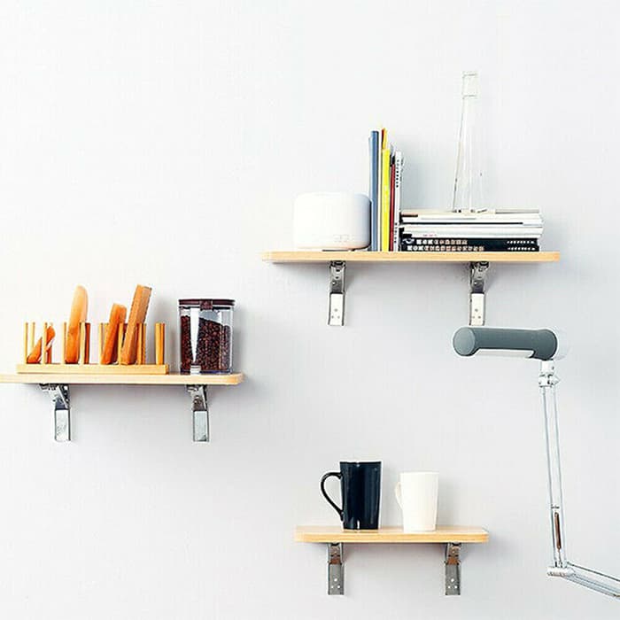 SimpleBracket, staffa pieghevole per mensole e mobili (2 pezzi) - Image 8