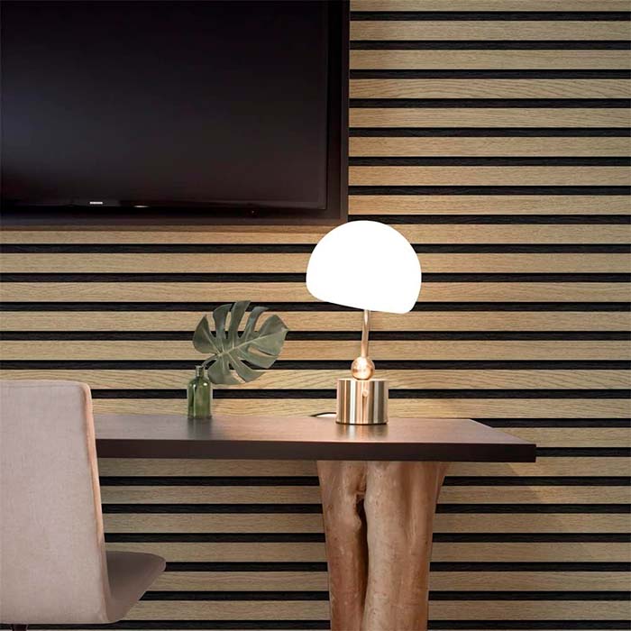 SlatWall, adesivo autoadesivo con aspetto di legno naturale (300 x 45 cm) - Image 4