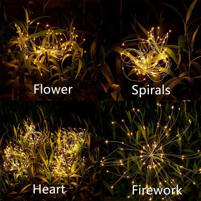 SolarFireworkLamp, lampada solare (90 luci LED) - Image 9