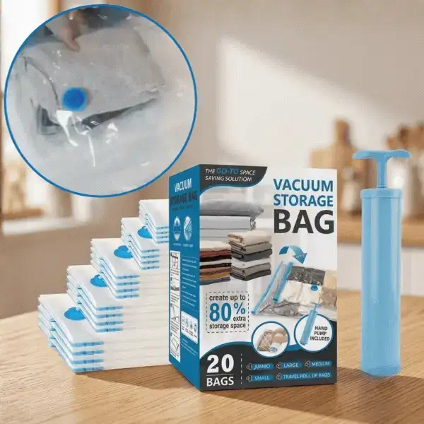 Sacchetti sottovuoto per vestiti, SpaceBags