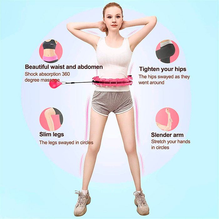SpinningHoop, un hula hoop flessibile con pesi - Image 7