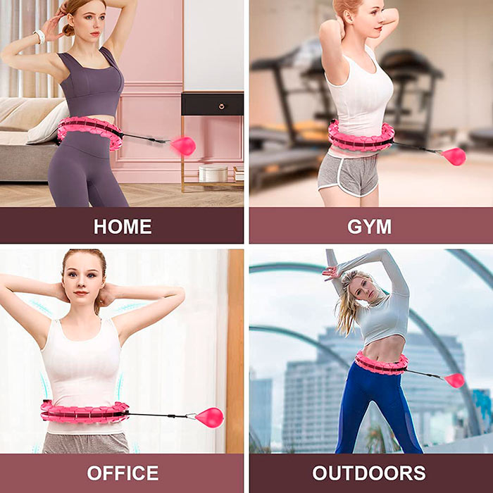 SpinningHoop, un hula hoop flessibile con pesi - Image 8