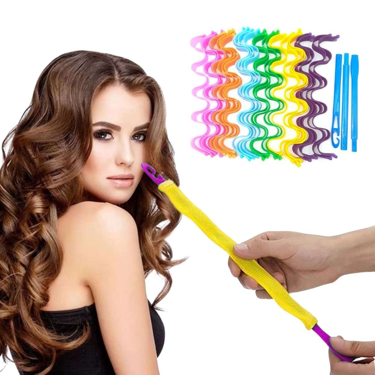 Spiraly, set di 12 pezzi di strumenti per arricciare i capelli - Image 3