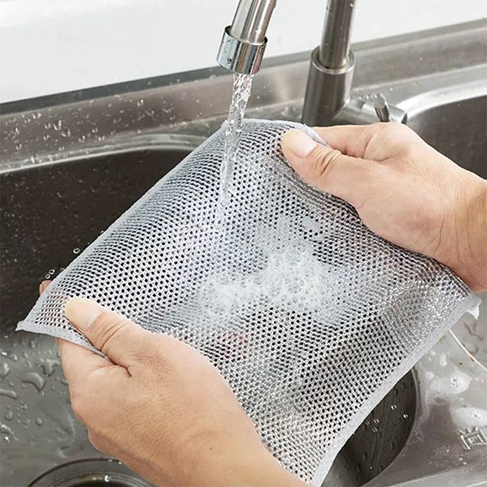 SteelCloths, panni robusti per pulire macchie ostinate (4 pezzi) - Image 6