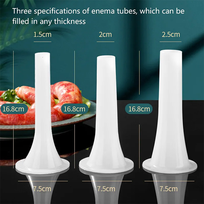 Stuffer, un dispositivo per riempire salsicce, salami e simili alimenti - Image 2