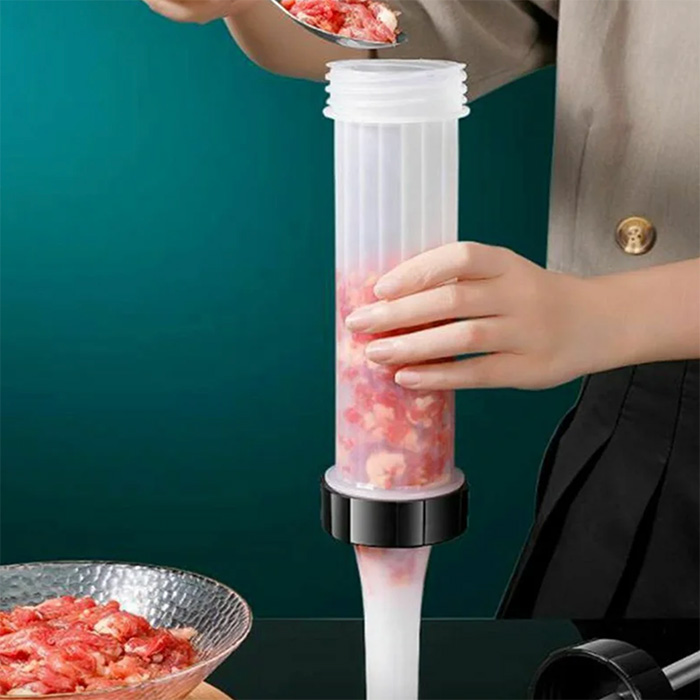 Stuffer, un dispositivo per riempire salsicce, salami e simili alimenti - Image 5