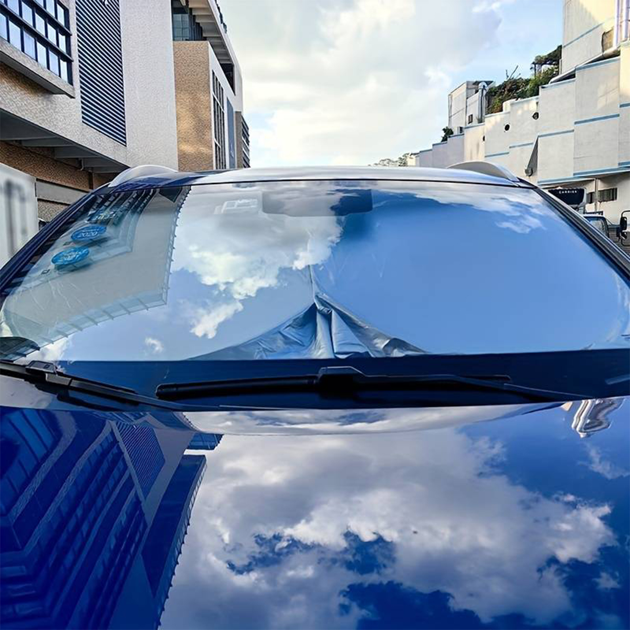 SunVisor, parasole retrattile per parabrezza auto