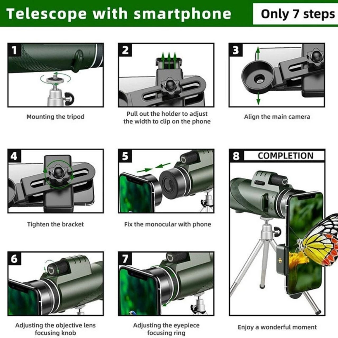 Telescopio, telescopio monoculare per osservazione - Image 3