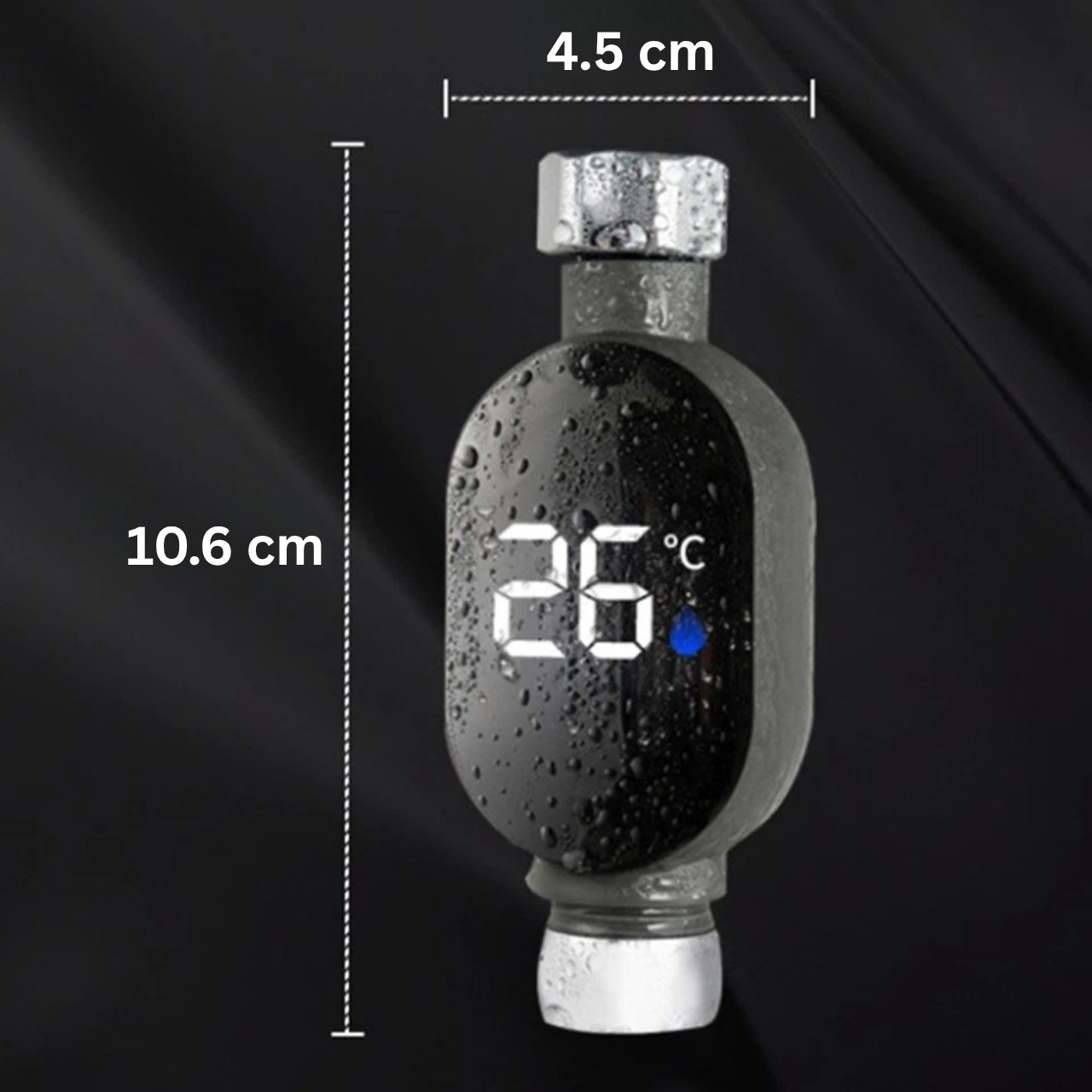 ThermFlow, il termometro intelligente a LED per la doccia - Image 2