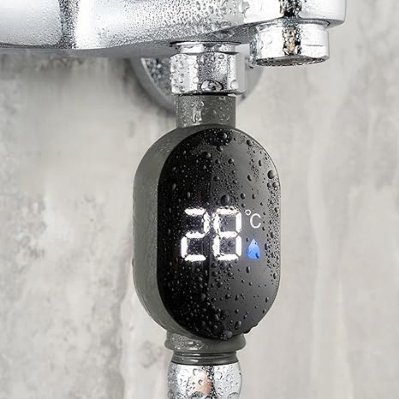 ThermFlow, il termometro intelligente a LED per la doccia - Image 4