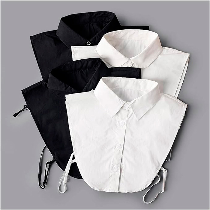 TopCollar, colletto da donna (nero e bianco) - Image 3