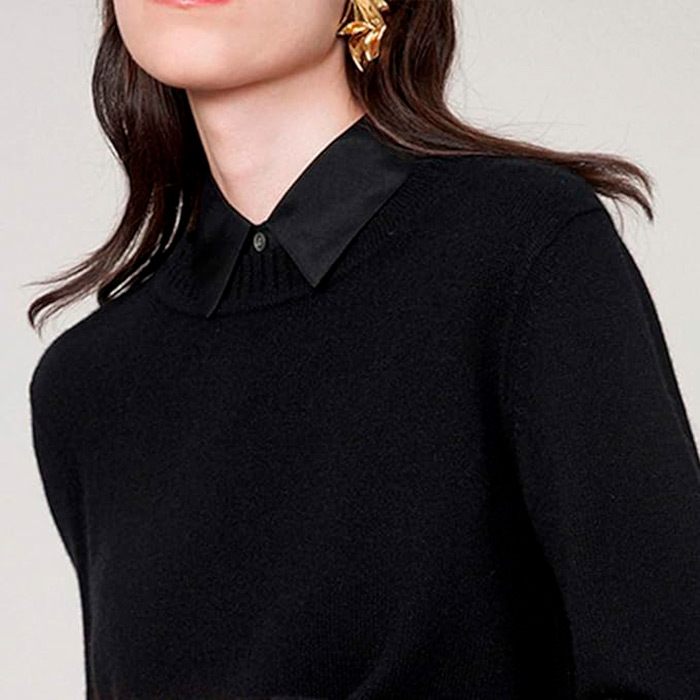 TopCollar, colletto da donna (nero e bianco) - Image 7