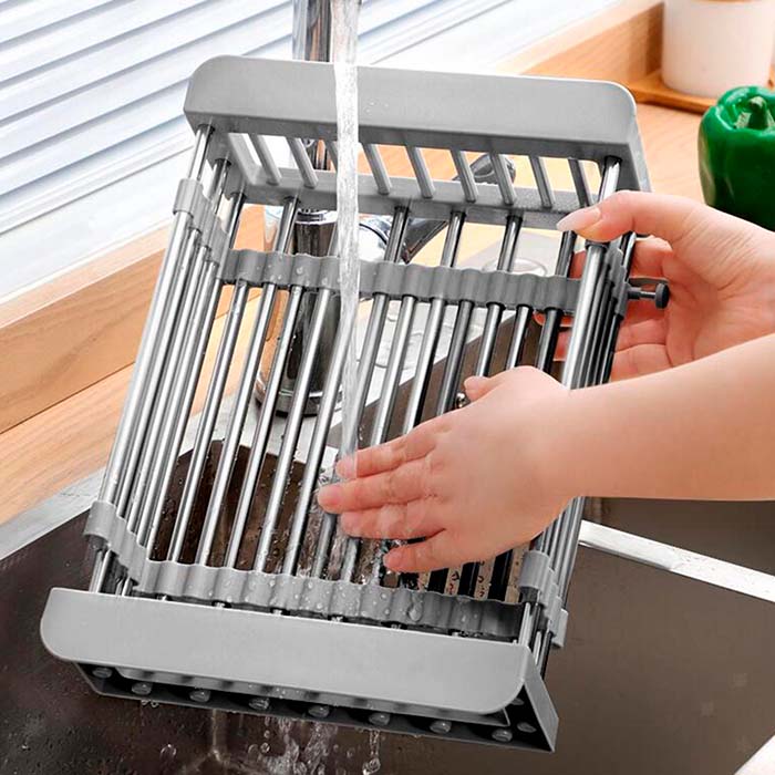 TopDrain, lo scolapiatti flessibile per asciugare i piatti e lavare gli alimenti - Image 6