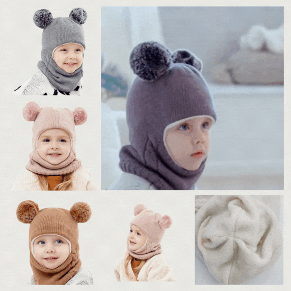 CozySnug cappello con sciarpa per bambini