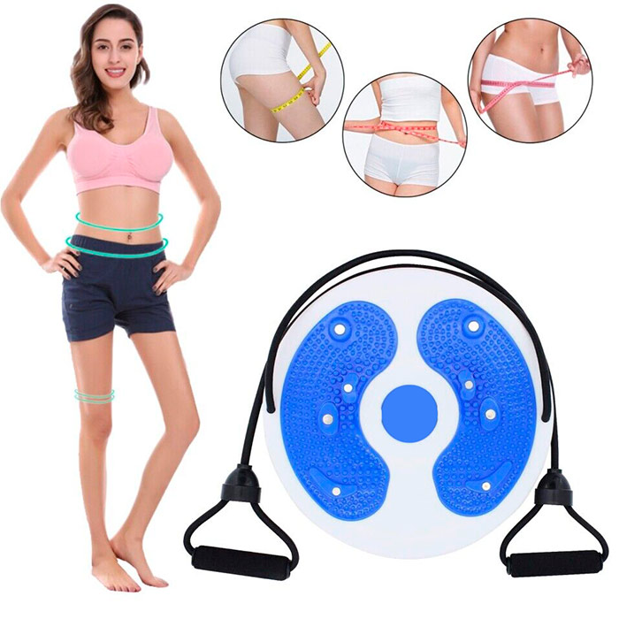 Twister con elastici garantisce un esercizio completo di tutto il corpo: un corpo in forma, rafforzamento muscolare e un punto vita più stretto!