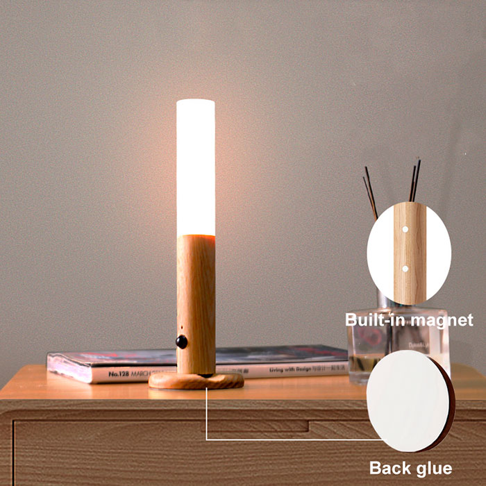 WallSensor, una lampada sensore in legno elegante - Image 5