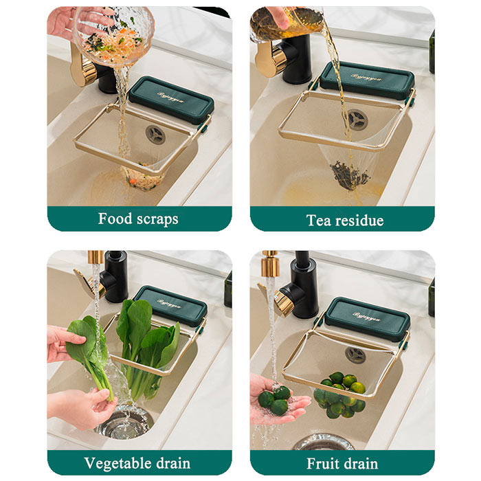WasteStrainer, un supporto con rete da posizionare sul lavello della cucina - Image 8