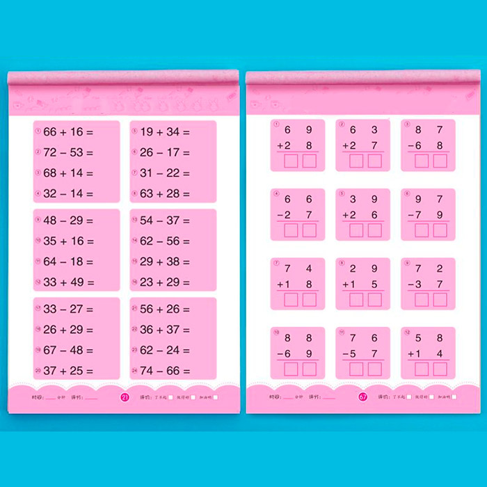 WorkBookMath, quaderno per l'addizione e la sottrazione fino a 100 - Image 4